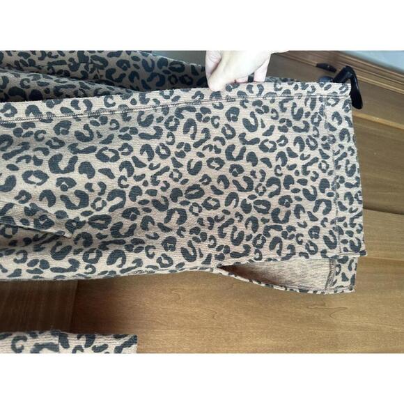 Abercrombie & Fitch Soft A&F Leopard Animal Print Duster Cardigan Women Size XS​ - Picture 5 of 12